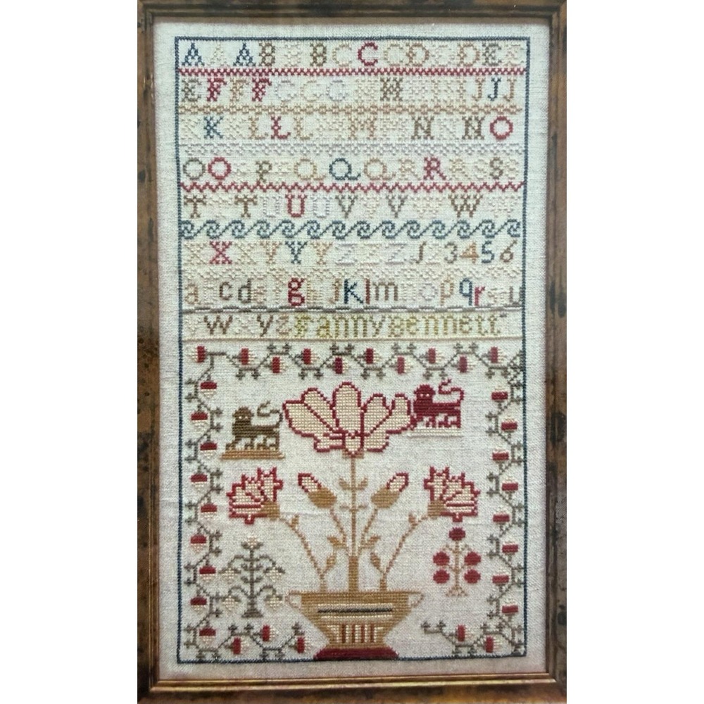 Fanny's Flowers By Shakespeare's Peddler Cross Stitch Kit
